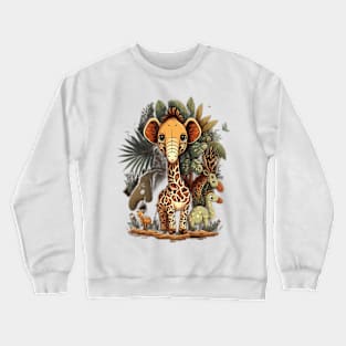 Giraffe Crewneck Sweatshirt